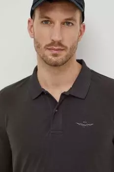 Лонгслив Aeronautica Militare, серый