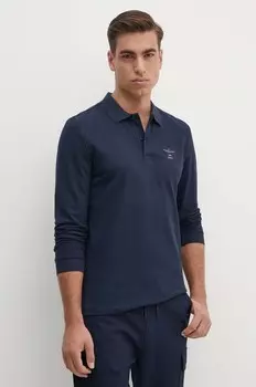 Лонгслив Aeronautica Militare, темно-синий