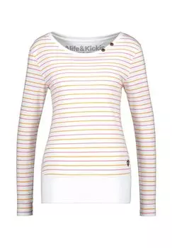 Лонгслив ALIFE AND KICKIN, белый