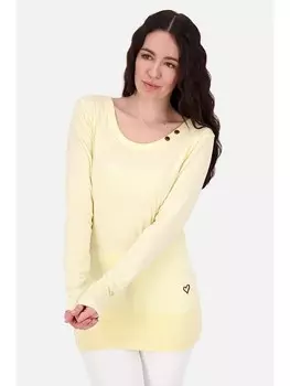 Лонгслив alife and kickin ConnyAK A, желтый