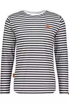 Лонгслив alife and kickin, Langarmshirt, Pullover, Longshirt AlexAK B, цвет moonless