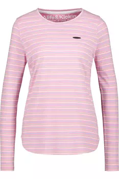 Лонгслив alife and kickin, Langarmshirt, Shirt LeaAK Z, цвет bubblegum