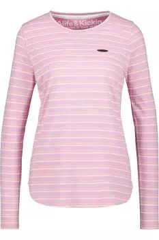 Лонгслив Alife And Kickin LEAAK, розовый