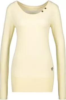 Лонгслив Alife and Kickin Shirt ConnyAK, цвет light yellow
