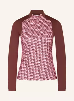 Лонгслив элли RHNISCH, цвет ROS/DUNKELBRAUN