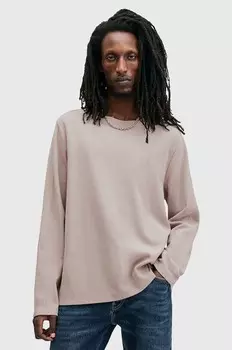Лонгслив AllSaints, бежевый