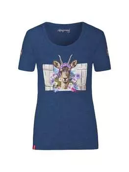 Лонгслив Almgwand, цвет rauchblau