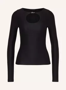 Лонгслив амира GUESS, черный