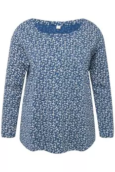 Лонгслив Angel Of Style, синий джинсовый