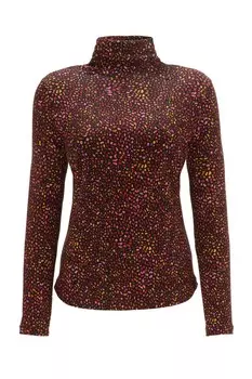 Лонгслив Aniston Casual, бордовый