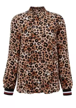 Лонгслив Aniston Casual, коричневый