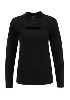 Лонгслив Aniston CASUAL Shirt, черный