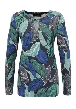 Лонгслив Aniston CASUAL Shirt, синий