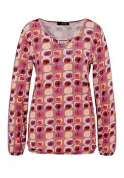 Лонгслив Aniston SELECTED Shirt, розовый