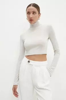 Лонгслив Answear Lab, бежевый