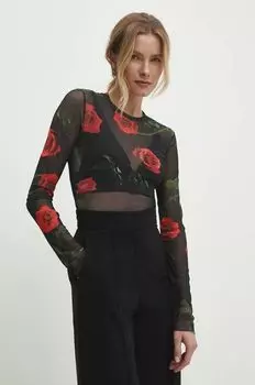 Лонгслив Answear Lab, черный