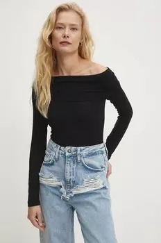 Лонгслив Answear Lab, черный