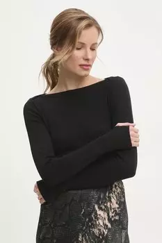 Лонгслив Answear.Lab, черный