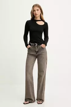 Лонгслив Answear.Lab, черный