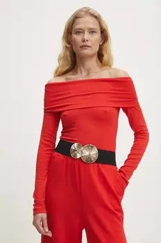 Лонгслив Answear Lab, красный