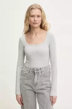 Лонгслив Answear.Lab, серый