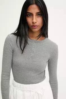 Лонгслив Answear.Lab, серый