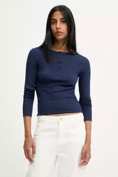 Лонгслив Answear.Lab, темно-синий