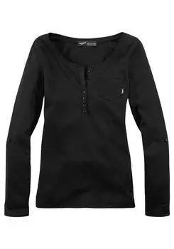 Лонгслив Arizona, черный