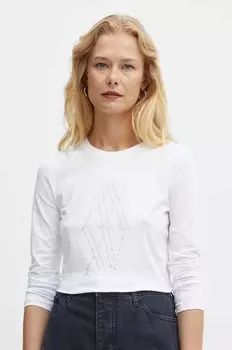 Лонгслив Armani Exchange, белый