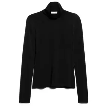 Лонгслив Armedangels Graziliaa Soft, черный