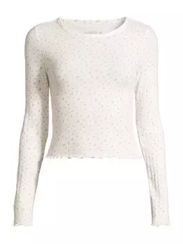 Лонгслив AROPOSTALE, белый