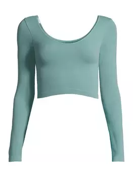 Лонгслив AROPOSTALE, голубой синий