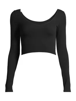 Лонгслив AROPOSTALE Shirt, черный