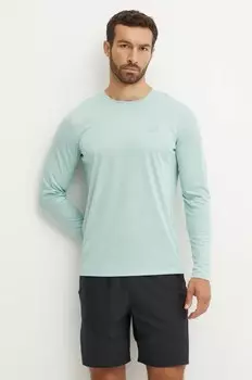 Лонгслив Asics, бирюзовый