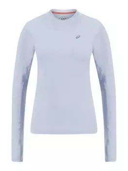 Лонгслив asics Laufshirt, Longsleeve WINTER RUN LS TOP, светло-синий