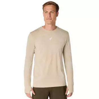 Лонгслив Asics Road Seamless, бежевый