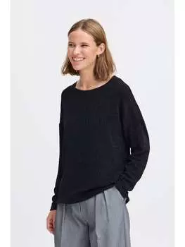 Лонгслив b.young Longsleeve BYSHILOH LS TOP - 20815955 lssiges Oberteil mit Glitzereffekt in