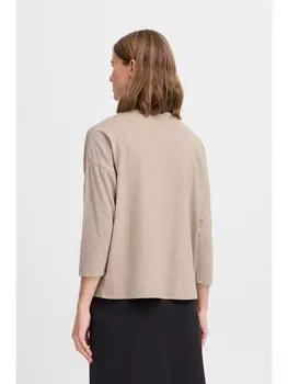 Лонгслив b.young Longsleeve, натуральный