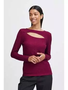 Лонгслив b.young, розовый