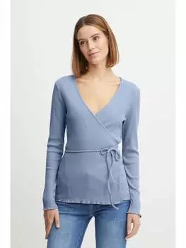 Лонгслив b.young, синий