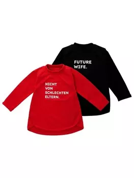 Лонгслив Baby Sweets, цвет Fire Red/Black