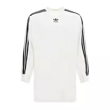 Лонгслив Balenciaga x Adidas, белый