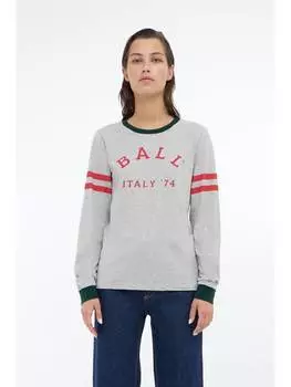 Лонгслив BALL, серый