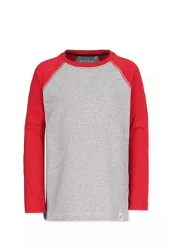 Лонгслив Band of Rascals Raglan, красный