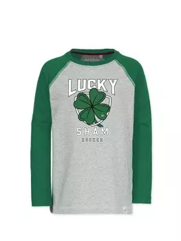 Лонгслив Band of Rascals Shamrocker, зеленый