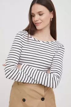 Лонгслив Barbour, белый