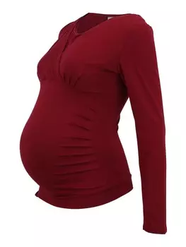 Лонгслив Bebefield, красный