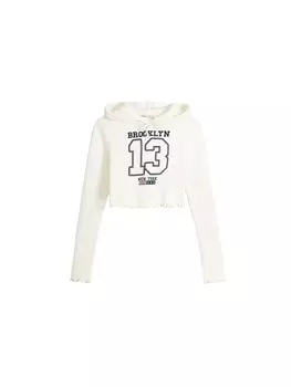 Лонгслив Bershka, белый