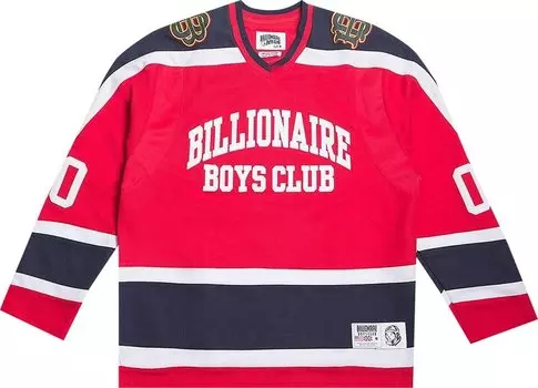 Лонгслив Billionaire Boys Club Don't Give A Puck Long-Sleeve Knit 'Red', красный