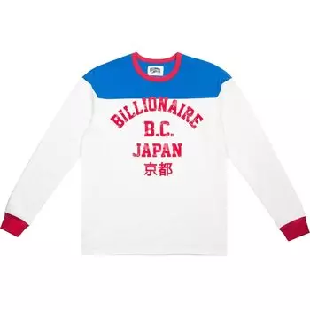 Лонгслив Billionaire Boys Club Motorclub Long-Sleeve Knit Tee 'White', белый